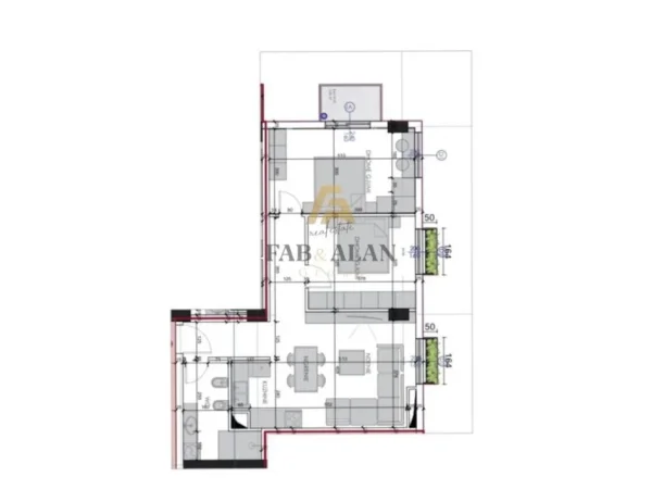 Tirane, shitet apartament 2+1 Kati 3, 93 m² 144.460 € (Ali Dem)