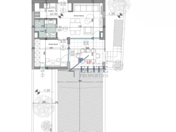 Durres, shitet apartament 1+1 Kati 0, 71 m² 207.973 € (Hamallaj)