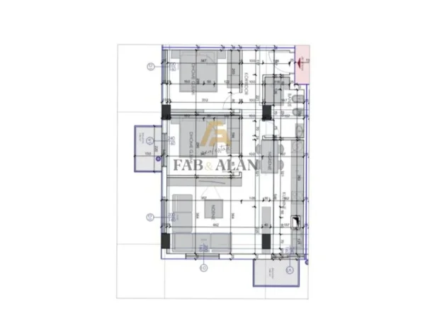 Tirane, shitet apartament 2+1 Kati 2, 86 m² 132.525 € (Ali Dem)