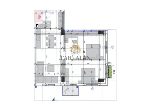 Tirane, shitet apartament 2+1 Kati 1, 92 m² 142.755 € (Ali Dem)