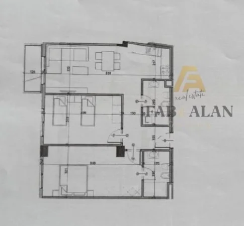 Tirane, shitet apartament 2+1 Kati 2, 108 m² 108.400 € (Paskuqan)