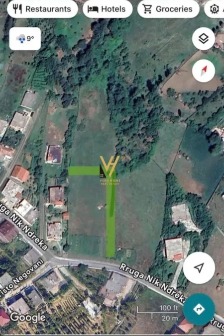 Tirane, shitet toke , 1.800 m² 148.000 € (BABRRU)