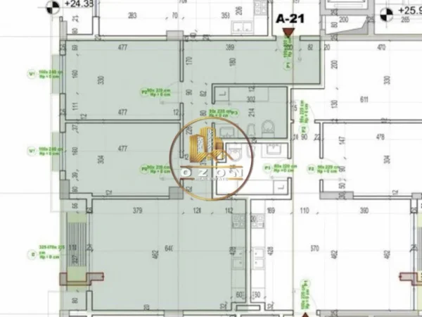 Shitet Apartament 2+1+Ballkon, Tek Rezidenca Porcelan 3!