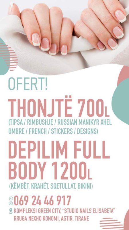 SUPER OFERT! THONJTE 700L dhe DEPILIM FULL BODY 1200L