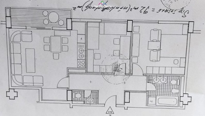 Tirane, shes apartament 2+1 Kati 7, 105 m² 253.000 € (ISH ESKPOZITA)