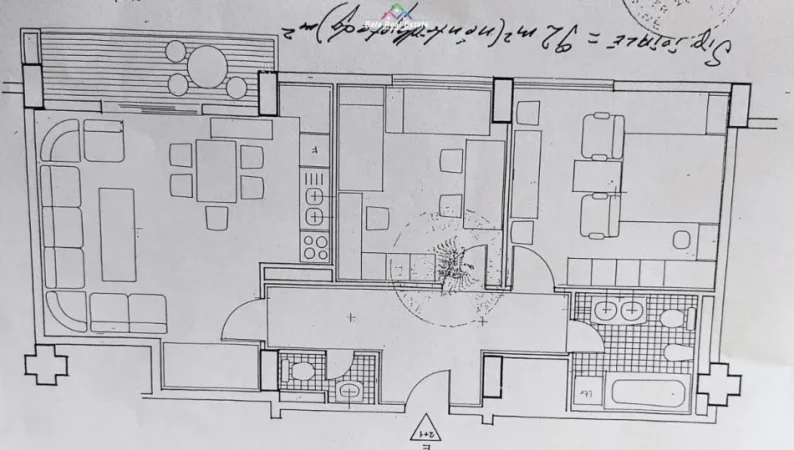 Tirane, shes apartament 2+1 Kati 7, 105 m² 253.000 € (ISH ESKPOZITA)