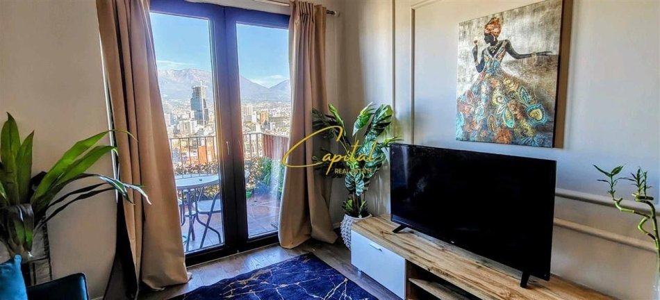 Tirane, jepet me qera apartament 1+1 Kati 21, 89 m² 830 € (GARDEN BUILDING)