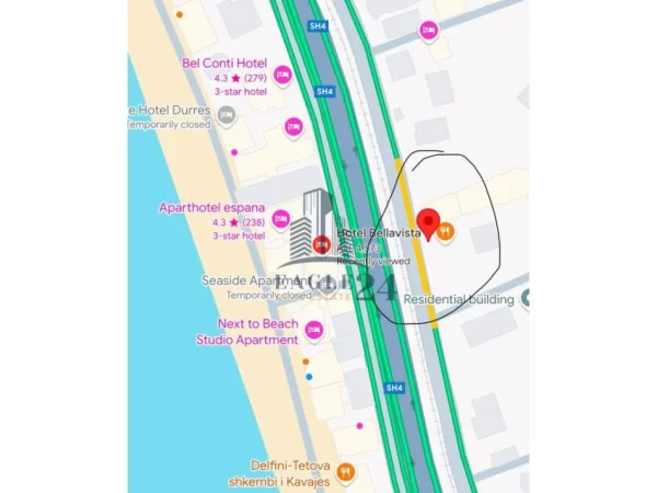 Durres, shitet apartament 2+1 Kati 2, 99 m² 80.000 € (Shkembi Kavajes)