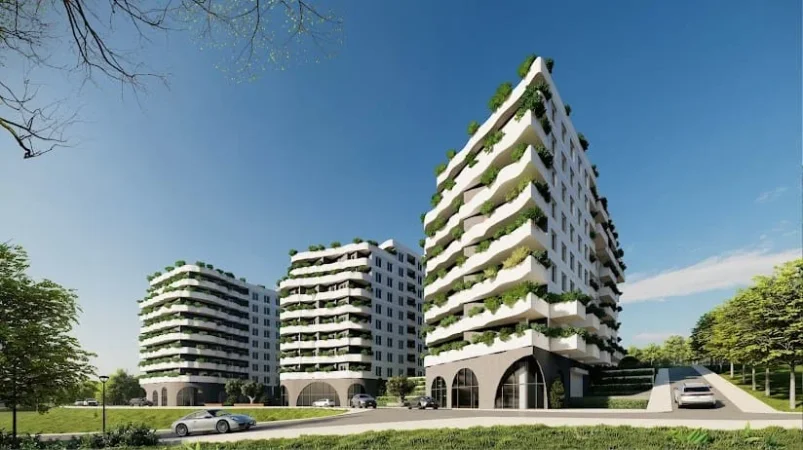 Tirane, shitet apartament 1+1 Kati 5, 66 m² 68.000 € (SHESIM APARTAMENT ALUNA COMPLEX!)