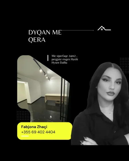 Tirane, jepet me qera dyqan Kati 0, 24 m² 450 € 