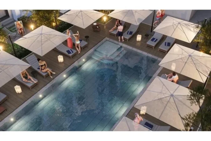 Apartament 1+1 për shitje ne Kompleksin Adriatic Garden, Pishat e Buta, Golem