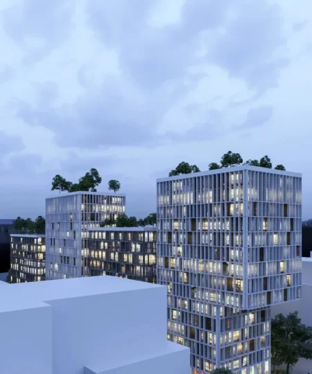 Tirane, shitet apartament 1+1+Ballkon Kati 18, 75 m² 195.000 € (Zogu i Zi)