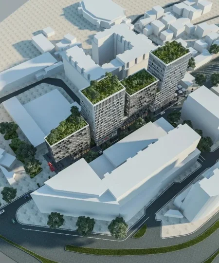 Tirane, shitet apartament 1+1+Ballkon Kati 18, 75 m² 195.000 € (Zogu i Zi)