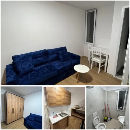 Tirane, jepet me qera garsonier Kati 2, 35 m² 300 € (FUSHA E AVIACIONIT)