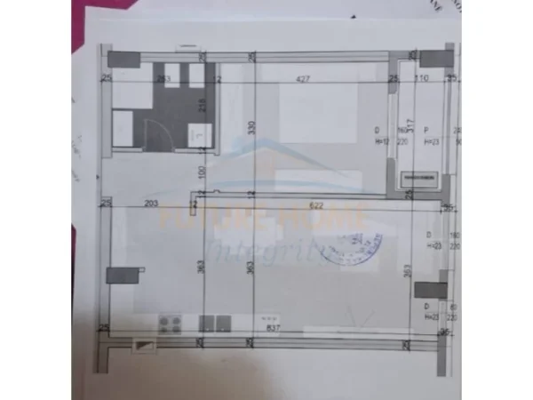 Tirane, shitet apartament 1+1+Ballkon Kati 2, 77 m² 124.000 € (Ali Demi)