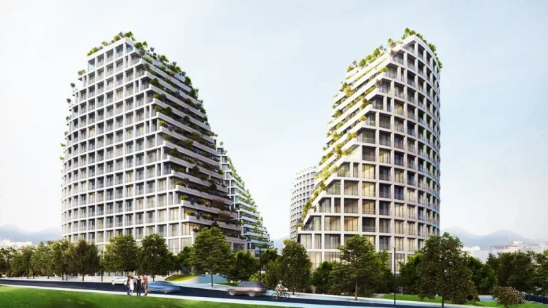 Tirane, jepet me qera zyre Kati 2, 132 m² 1.500 € (Liqeni Artificial)