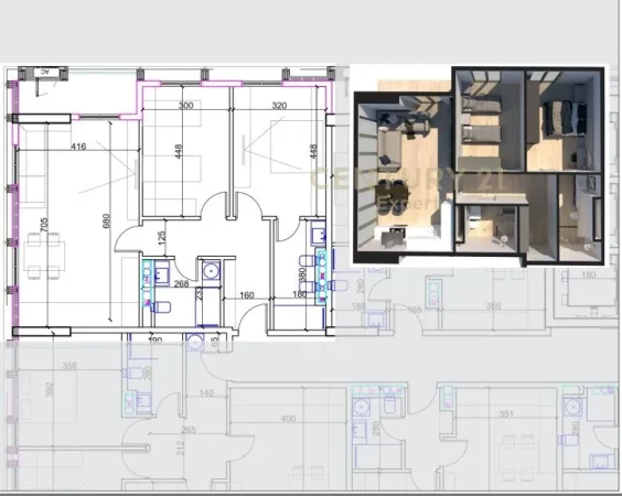 Tirane, shes apartament 2+1 , 127 m² 332.280 € (Rruga e Kosovarëve)