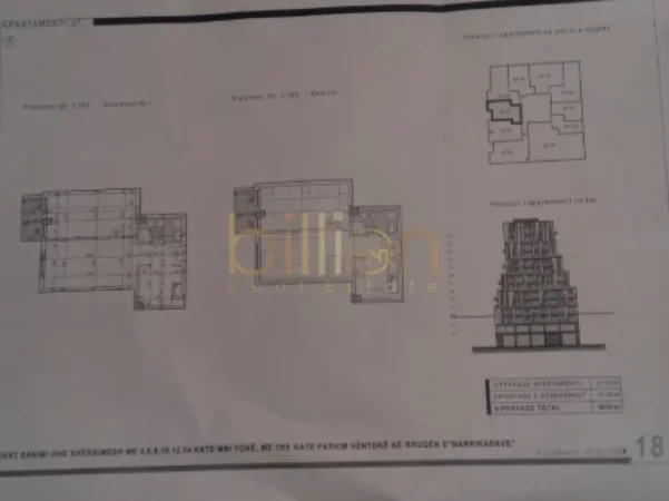 Tirane, shitet apartament 1+1 Kati 3, 69 m² 207.000 € 