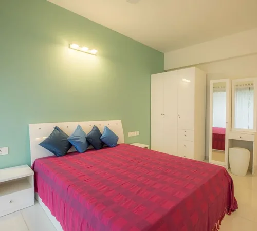 Tirane, jepet me qera Vile 1+1 Kati 2, 65 m² 300 € (Rruga Fatmir Agalliu)