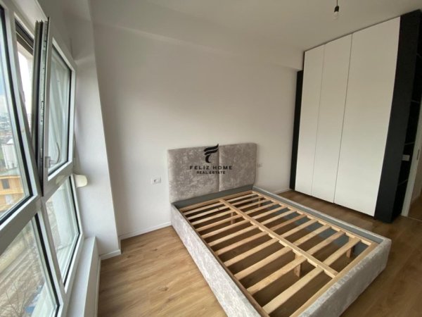 Tirane, jepet me qera apartament 1+1+Ballkon Kati 6, 60 m² 450 € (ALI DEMI)