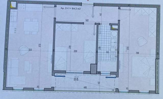 ofert apartament 2+1+BLK Kati 8, 96 m² 62.751 Euro (QTU)