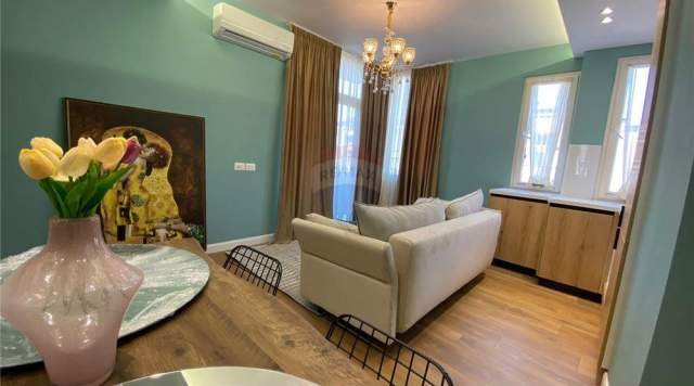 Tirane, jepet me qera apartament 1+1+A+BLK Kati 2, 62 m² 600  (Shkolla e Baletit)