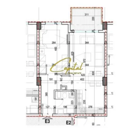 Tirane, shitet apartament 1+1 Kati 5, 76 m² 129.200 € (LAPRAKE)
