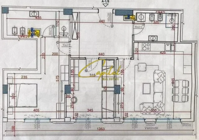 Tirane, shitet apartament 2+1 Kati 2, 122 m² 147.000 € (PASKUQAN)