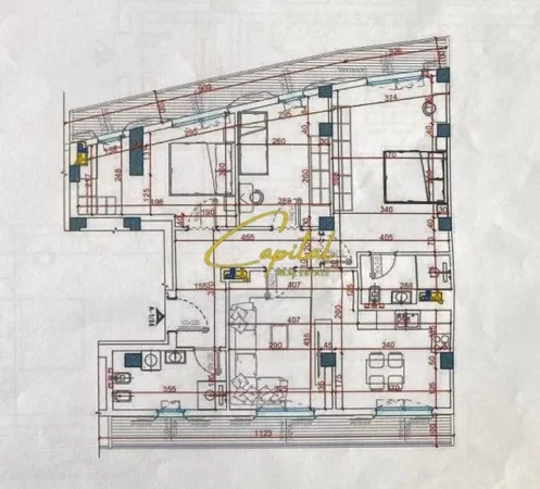 Tirane, shitet apartament 3+1 Kati 7, 138 m² 189.000 € (PASKUQAN)