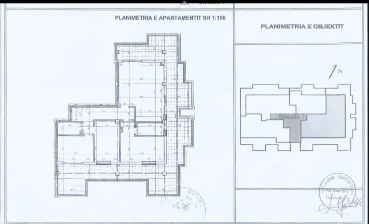 Tirane, shitet apartament 2+1 Kati 4, 220 m² 175.100 € (yrshek)