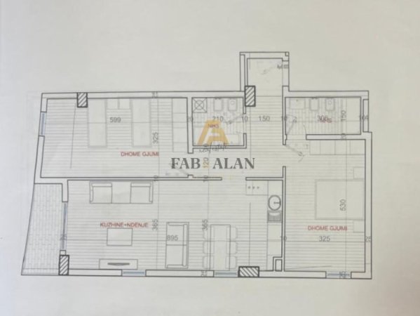 Tirane, shitet apartament 2+1+2 Kati 2, 121 m² 218.000 € (Porcelan)