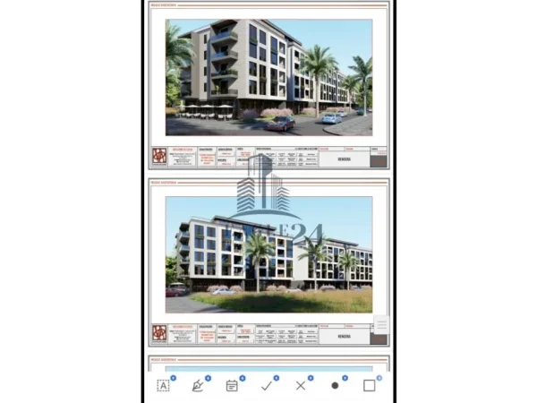 Qerret, shitet apartament 2+1 , 76 m² 93.500 € (Qerret)