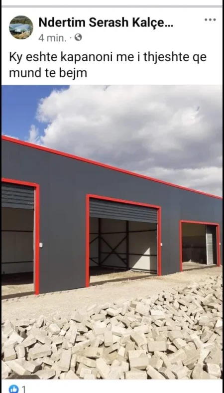 Tirane, ofroj Ndertim Serash,Kalceto,Kapanone,Kontruksione te Ndryshme metalike