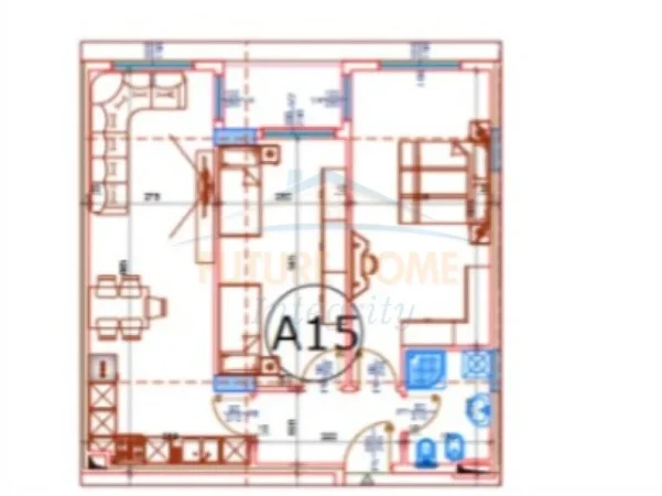 Tirane, shes apartament 2+1+Ballkon , 93 m² 102.267 € (Paskuqan)