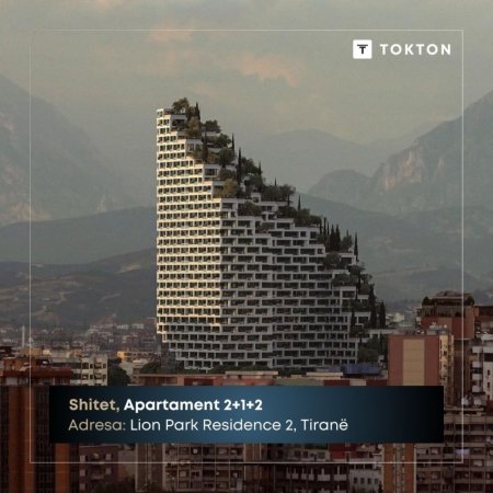 Tirane, shitet apartament 2+1 Kati 14, 126 m² 240.000 € (Lion Park Residence 2, Rruga Dritan Hoxha, Laprakë, Tiranë, TT 1768)