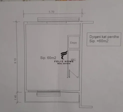 Tirane, jepet me qera dyqan Kati 0, 60 m² 900 € (21 DHJETORI)