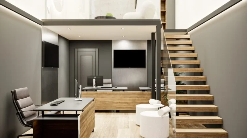 Tirane, jepet me qera ambjent biznesi Kati 2, 50 m² 2.700 € (KINOSTUDIO)