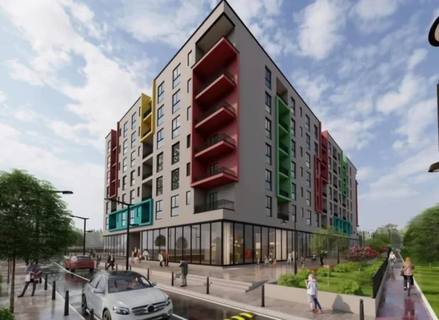 SHITET APARTAMENT: 1+1 ( 📍 Paskuqan) Kati 1 - 84 m²  Ideal Per Banim Personal Ose Investim || Perfundon Brenda Muajit Qershor 2025 || ✴️(105000 Euro)