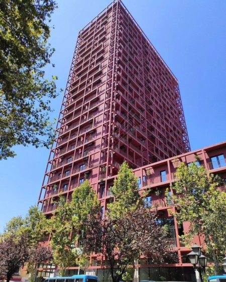 Tirane, jepet me qera apartament 1+1 , 68 m² 400 € (Rruga Frederik Shiroka)