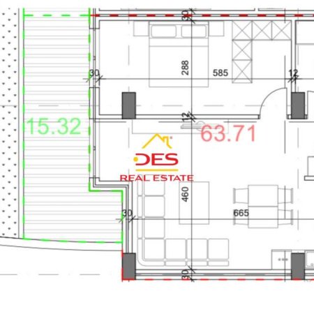 Tirane, shitet apartament 1+1+BLK 75 m² 97.508  (kodra e diellit 2)