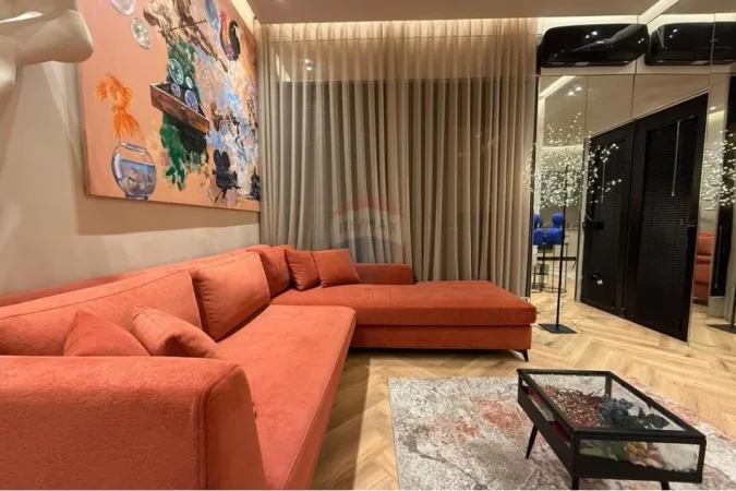 Tirane, jepet me qera apartament 1+1 Kati 6, 71 m² 1.000 € (Rruga e Kavajes)