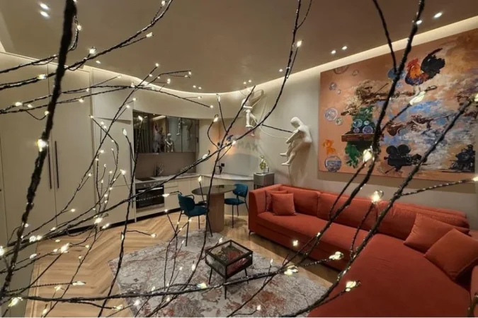 Tirane, jepet me qera apartament 1+1 Kati 6, 71 m² 1.000 € (Rruga e Kavajes)