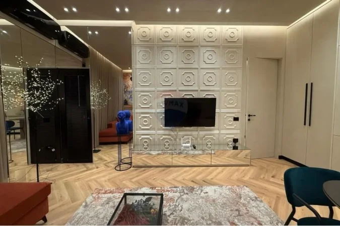 Tirane, jepet me qera apartament 1+1 Kati 6, 71 m² 1.000 € (Rruga e Kavajes)