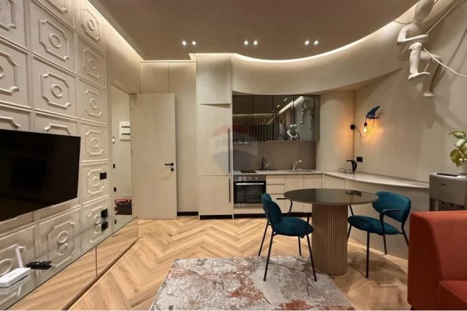 Tirane, jepet me qera apartament 1+1 Kati 6, 71 m² 1.000 € (Rruga e Kavajes)