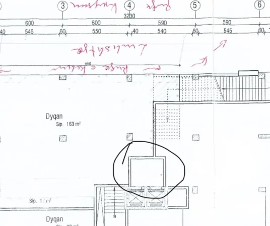Tirane, shitet ambjent biznesi Kati 0, 164 m² 850.000 € (Zona e Brrylit)
