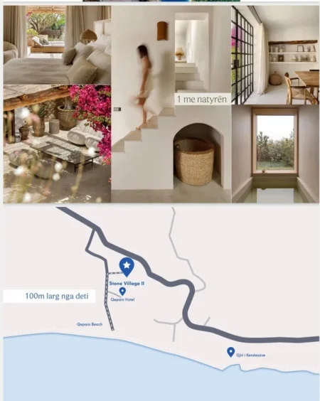 Himare, shes apartament 1+1 Kati 0, (Qeparo)