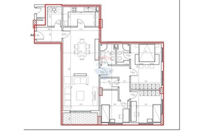 Tirane, shitet apartament 2+1+Ballkon Kati 1, 162 m² 365.000 € (Liqeni i Thatë)