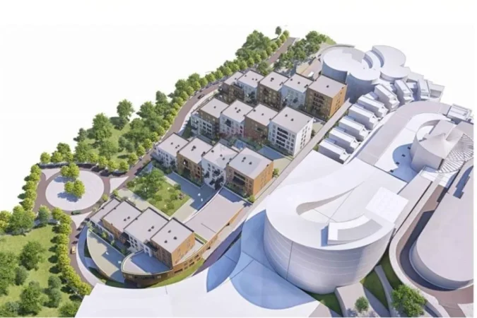 Tirane, shitet apartament 3+1+Ballkon Kati 2, 257 m² 290.000 € (Rezidenca Kodra e Diellit)