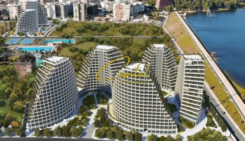 Tirane, jepet me qera zyre Kati 1, 65 m² 900 € (LAKE VIEW)