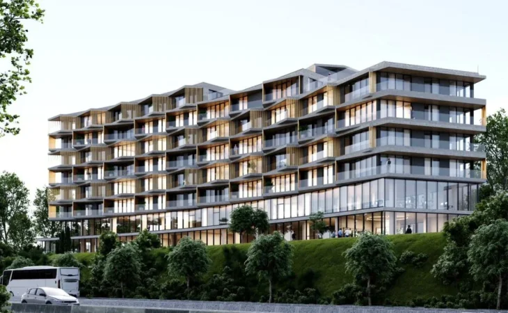 Tirane, shitet apartament 1+1 Kati 6, 86 m² (,Liqeni i Thatë)